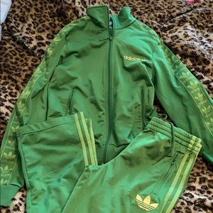Adidas track suit